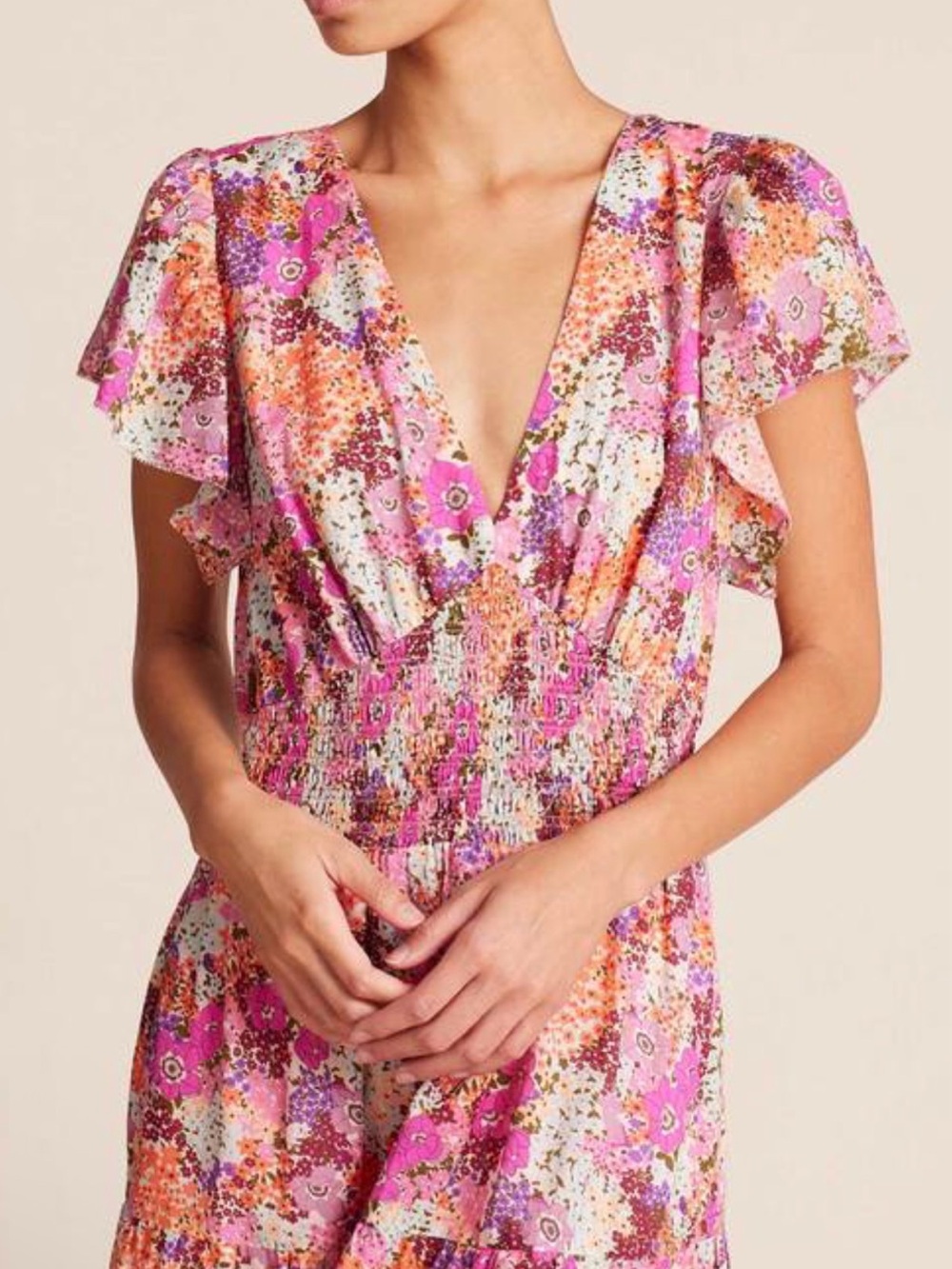 Trovata Kendal Dress in Young Meadow, Size S, NWT